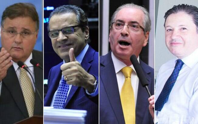 Núcleo sem foro privilegiado do 'quadrilhão do PMDB': Geddel , Henrique Alves, Eduardo Cunha e Rocha Loures