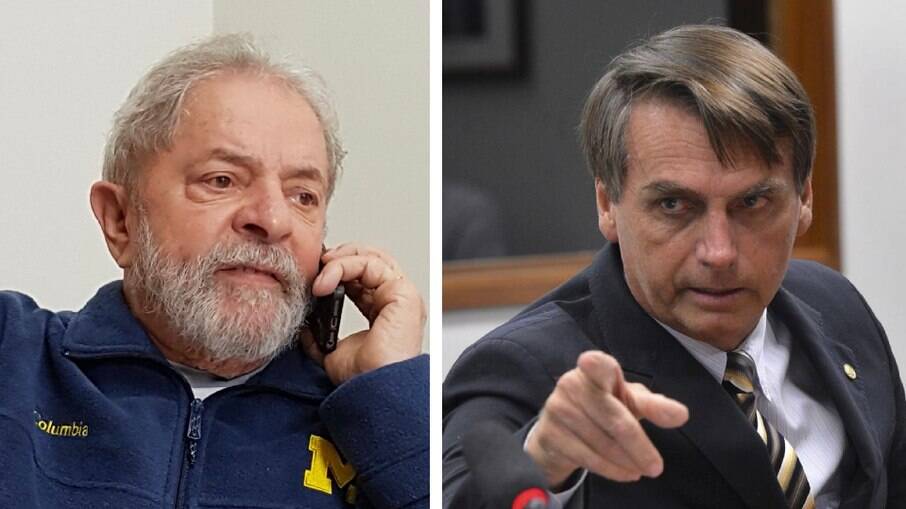 Lula e Bolsonaro