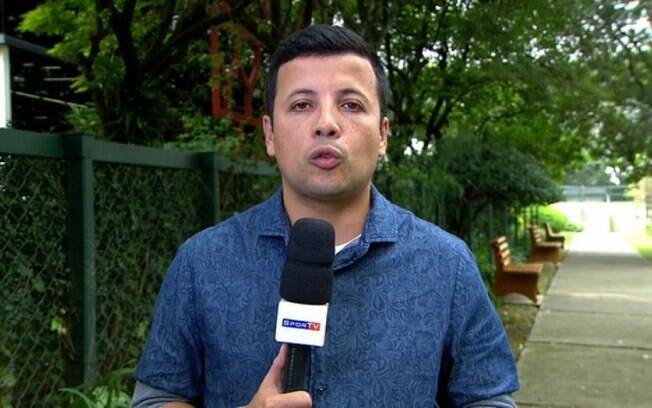 André Hernan, repórter do SporTV