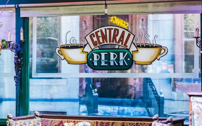 O icônico café Central Perk, de 