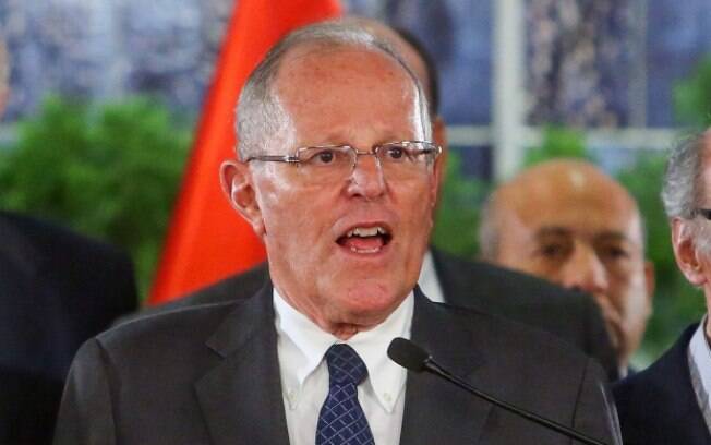 Pedro Pablo Kuczynski, ex-presidente do Peru que está envolvido no escândalo da Odebrecht