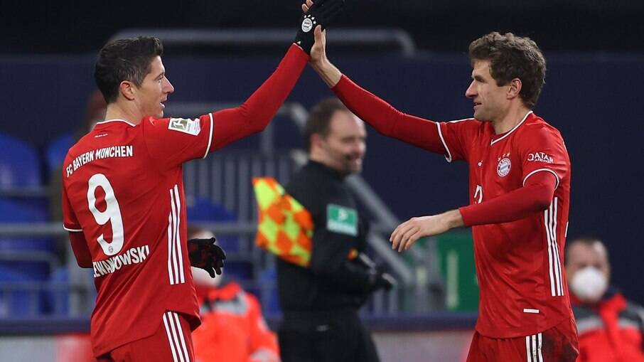 Lewandowski e Thomas Müller se firmaram como titulares absolutos do Bayern ao longo das temporadas