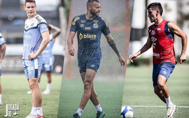 Furch, Pedrinho e Guilherme vão desfalcar o Santos por mais um mês