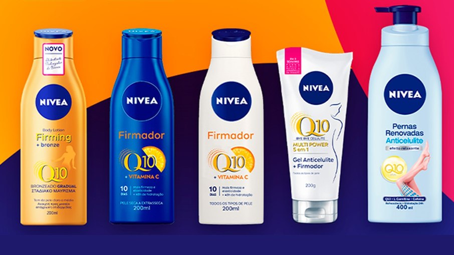 Linha de hidratantes Nivea com vitamina C