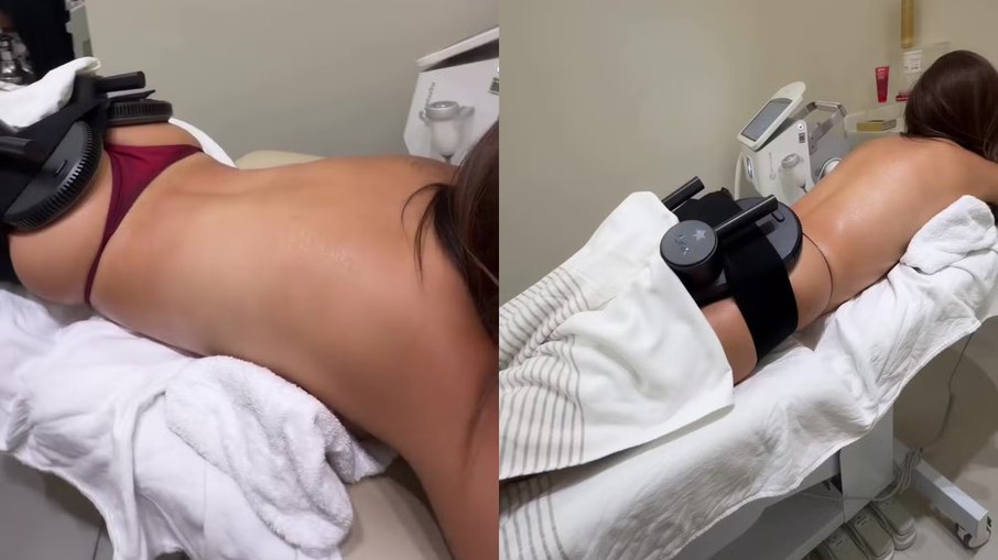 Bruna Biancardi faz procedimento estético