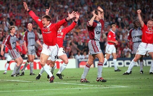 Sheringham fez o primeiro gol do Manchester United