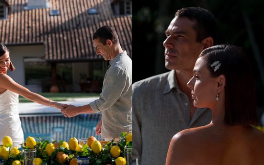 Marcus Buaiz se declara à Isis Valverde em pré-casamento; confira fotos