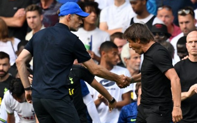 Federação Inglesa pune Tuchel e Conte por confusão no clássico entre Chelsea e Tottenham