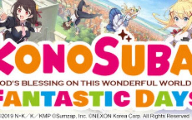 Popular IP KonoSuba Chegando ao mercado global em 2021 com o RPG para celular