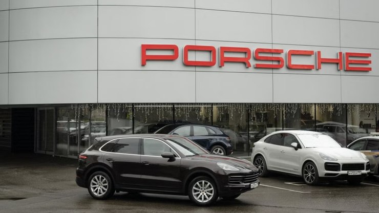 Veículos Porsche param de funcionar após pane