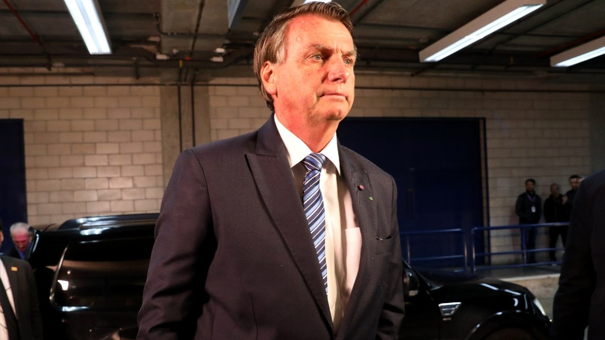 Jair Bolsonaro (PL) ficou em segundo lugar no primeiro turno das eleições 2022