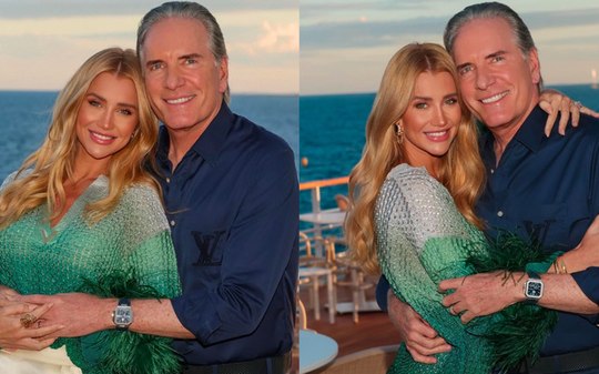 Ana Paula Siebert e Roberto Justus celebram lua de mel; fotos