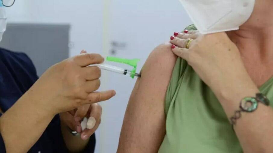Vacinação contra a Covid-19.