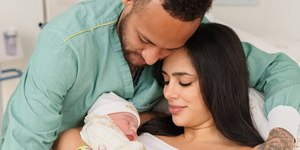 Bruna Biancardi e Neymar mostram rosto de Mel; veja fotos	