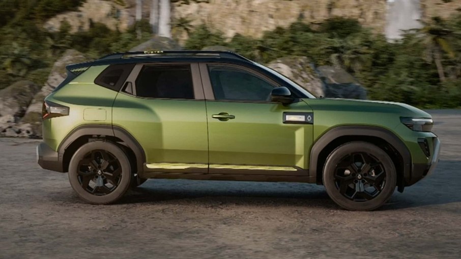 Visual lateral do Renault Duster 2027