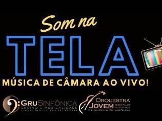 Iniciativa da Prefeitura de Guarulhos por meio da Secretaria de Cultura, os espetáculos do Som na Tela são exibidos sempre aos sábados, às 20h