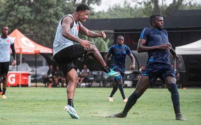 Vasco atuou com uma equipe repleta de reservas e goleou o Olaria em jogo-treino 