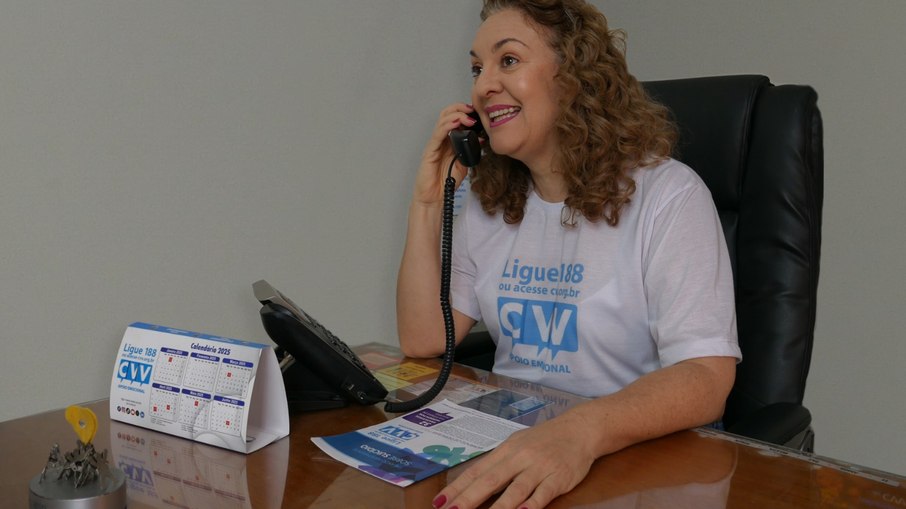 Eliana Soares, voluntária do CVV