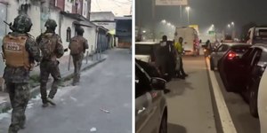 Motorista de ônibus é baleado durante tiroteio na Avenida Brasil