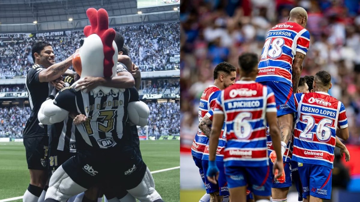 Atlético-MG e Fortaleza se enfrentam nesta quarta-feira (12) Atlético-MG e Fortaleza se enfrentam nesta quarta-feira (12)