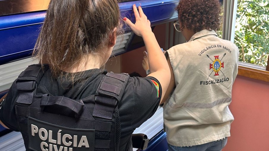 Ação foi realizada em parceria com a Vigilância Sanitária do Município