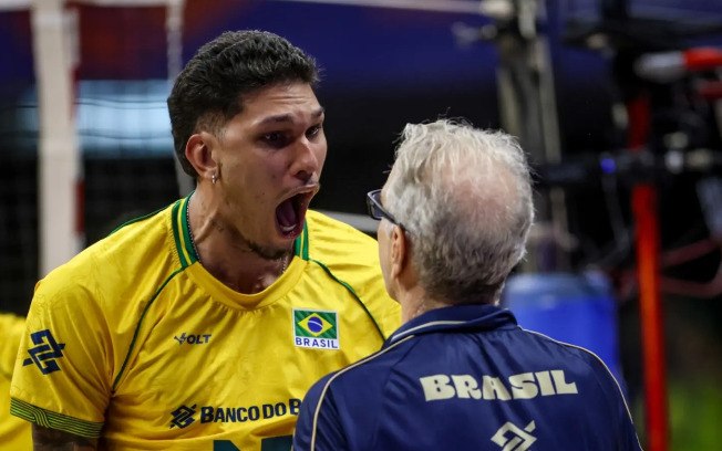 O Brasil inicia a segunda semana da Liga das Nações na liderança e ainda invicto na competição