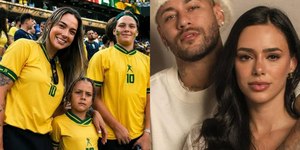 Ex de Neymar se irrita com ataques na Copa: "Pobre coitado"