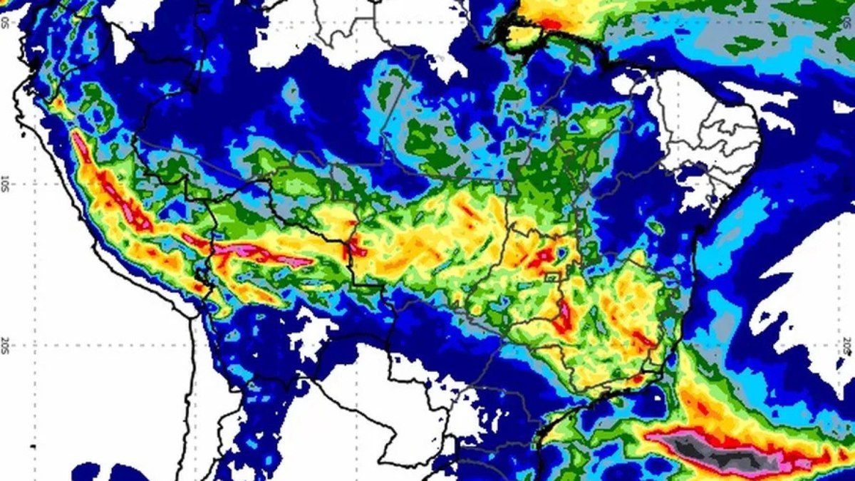 Regiões Centro-Oeste, Nordeste e Sudeste em Alerta; Chuvas Fortes e Possíveis Impactos em Diversas Localidades