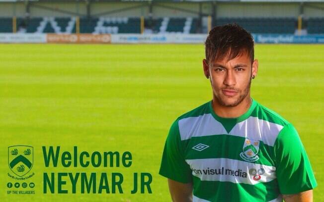 North Ferriby United, clube da sexta divisão inglesa, anunciou a contratação do brasileiro Neymar