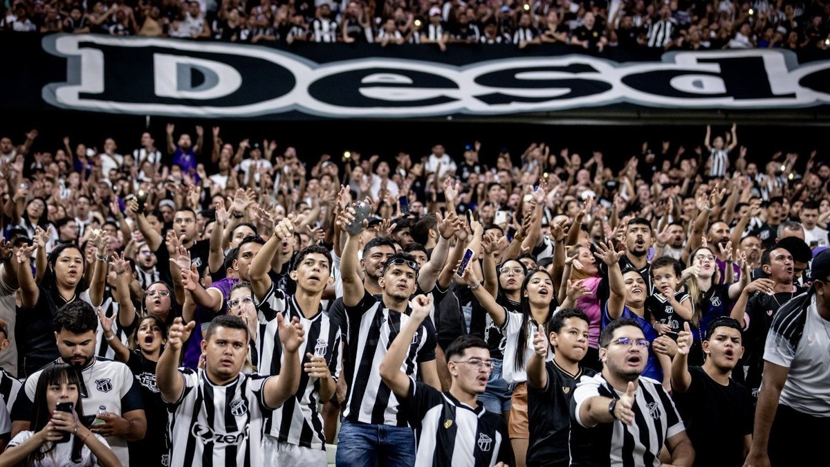 A torcida do Ceará promete marcar presença no Castelão A torcida do Ceará promete marcar presença no Castelão