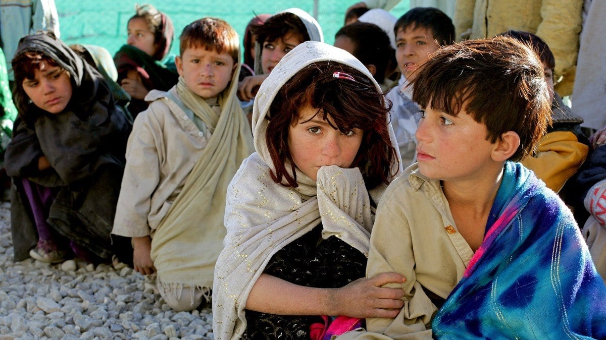 Segundo a Unicef, até 10 milhões de crianças afegãs precisam de 