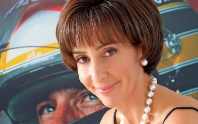 Viviane Senna, irmã do piloto e presidente do Instituto Ayrton Senna