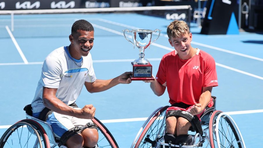 Luiz Calixto conquistou o Australian Open Júnior em 2025