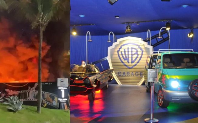 Incêndio na exposição da Casa Warner no Rio destrói clássicos do cinema