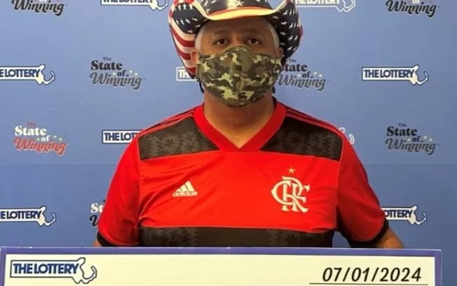 Frederico, torcedor do Flamengo, ganha prêmio milionário em loteria nos EUA