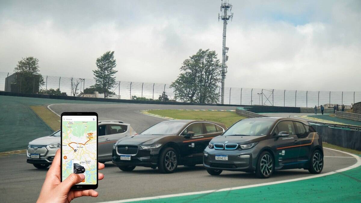 Modelos como BMW i3, Jaguar I-Pave e JAC IEV40 estão entre os modelos disponíveis Modelos como BMW i3, Jaguar I-Pave e JAC IEV40 estão entre os modelos disponíveis