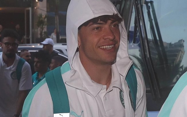 Palmeiras desembarcou no Rio de Janeiro nesta terça