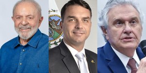 Pesquisa eleitoral: Lula empata com Flávio e Caiado no 2º turno