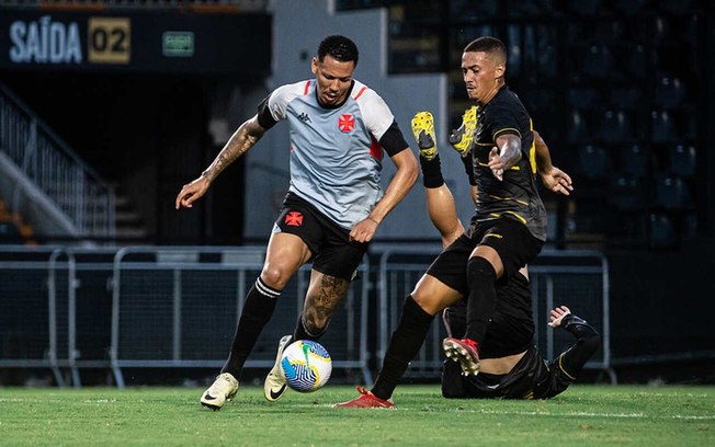 Jogo-treino do Vasco da Gama diante do  Volta Redonda, em São Januário 