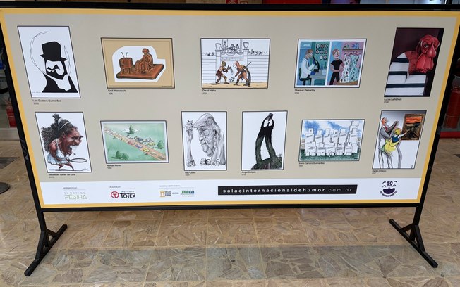 Mostra “50 Anos de Humor Gráfico” termina em 18 de outubro