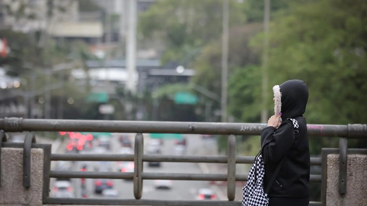 São Paulo e Rio de Janeiro batem recorde de frio
para setembro
