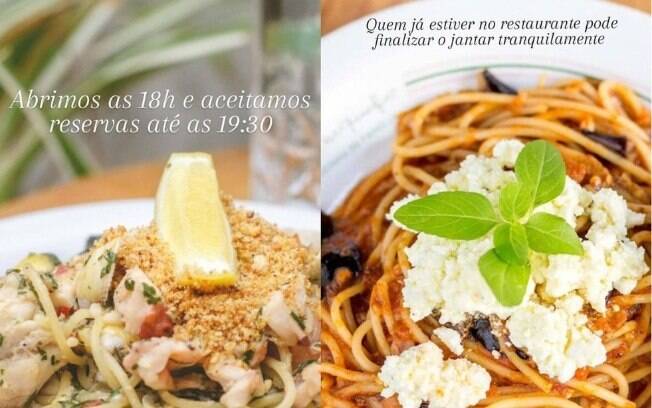 Restaurantes em SP divulgam em suas redes sociais horários de funcionamento contra o estipulado pelo Plano São Paulo