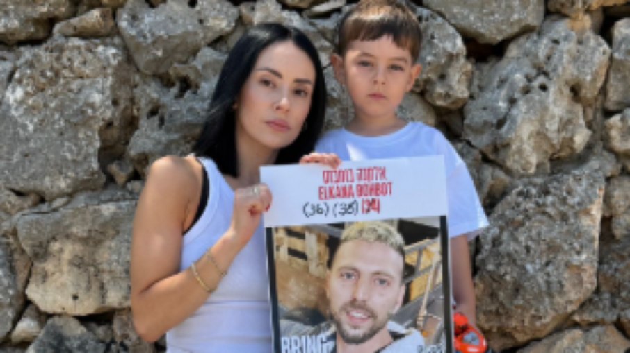 Rebecca e Reem: ainda à espera de Elkana, refém dos Hamas há quase 2 anos.