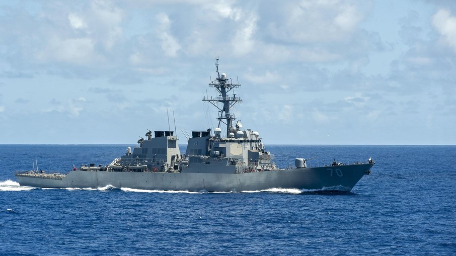 USS Hopper foi o navio militar norte-americano que invadiu o mar da China