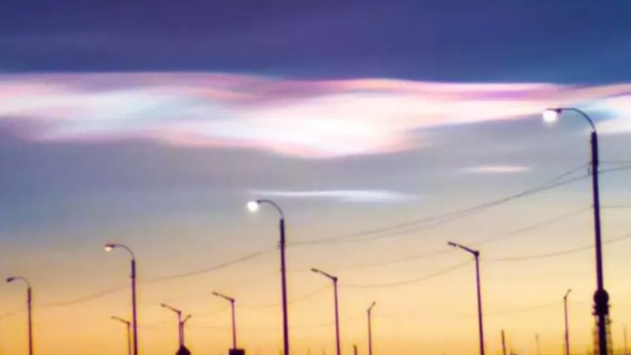Nuvens estratosféricas polares do tipo 2A inspiraram 'O Grito', de Edvard Munch