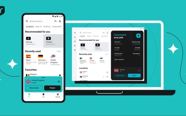 VPN Surfshark traz segurança e privacidade para a sua internet