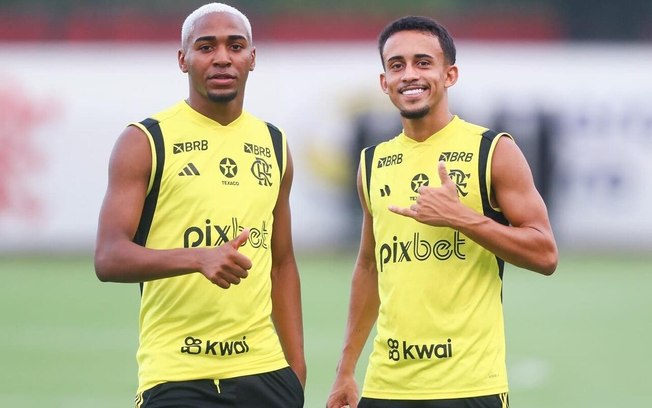 Lorran e Matheus Gonçalves são grandes promessas da base do Flamengo