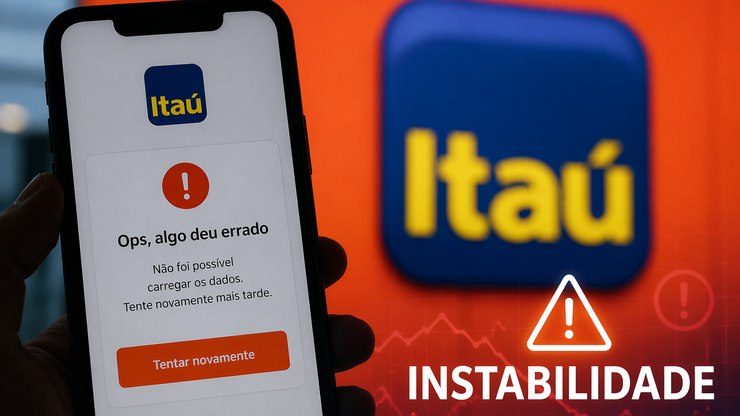 Itaú apresenta instabilidade no site e app nesta sexta (24)
