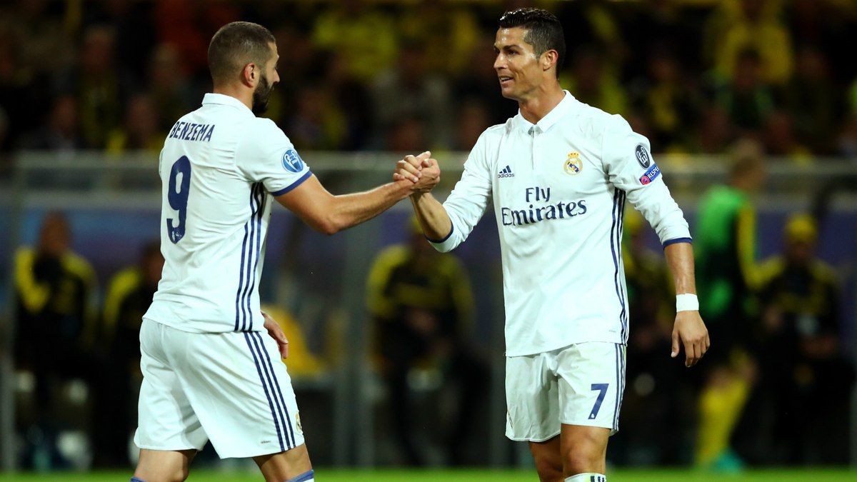 Benzema e Cristiano Ronaldo fizeram história no Real Madrid