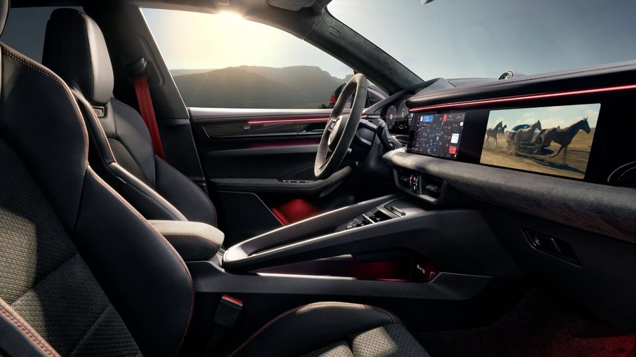 Interior do Porsche Macan GTS Interior do Porsche Macan GTS
